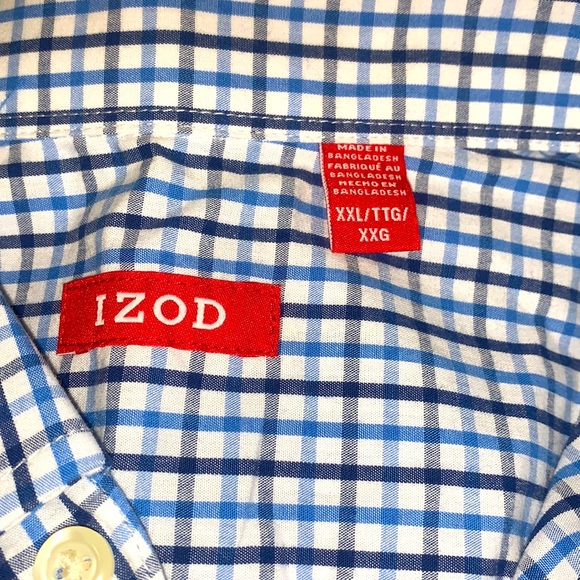 BRAND NEW MENS IZOD BUTTON UP SHIRT - Picture 4 of 6